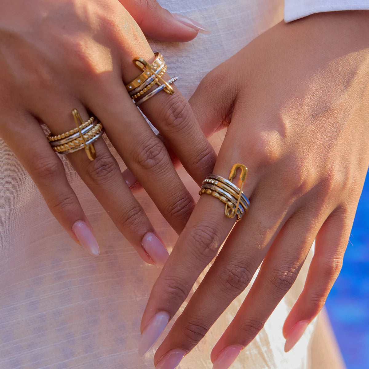 Twist Paper Clip Ring