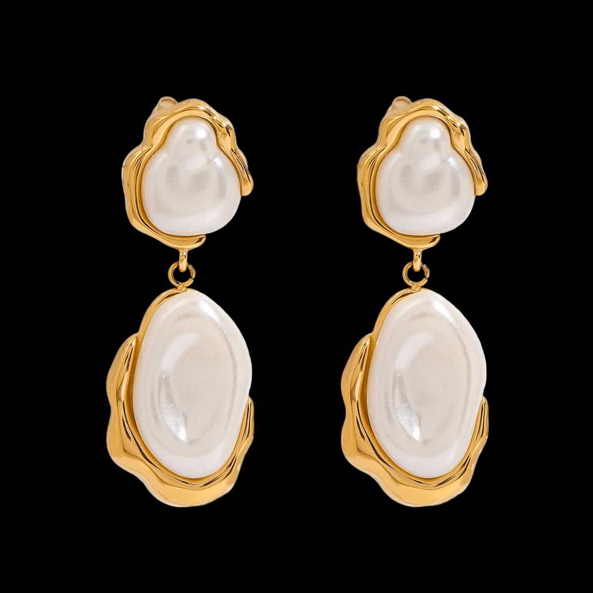 Imitation Pearl Dangle Fashion Earrings