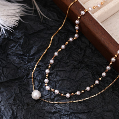 Vintage Elegant Copper Necklace Set