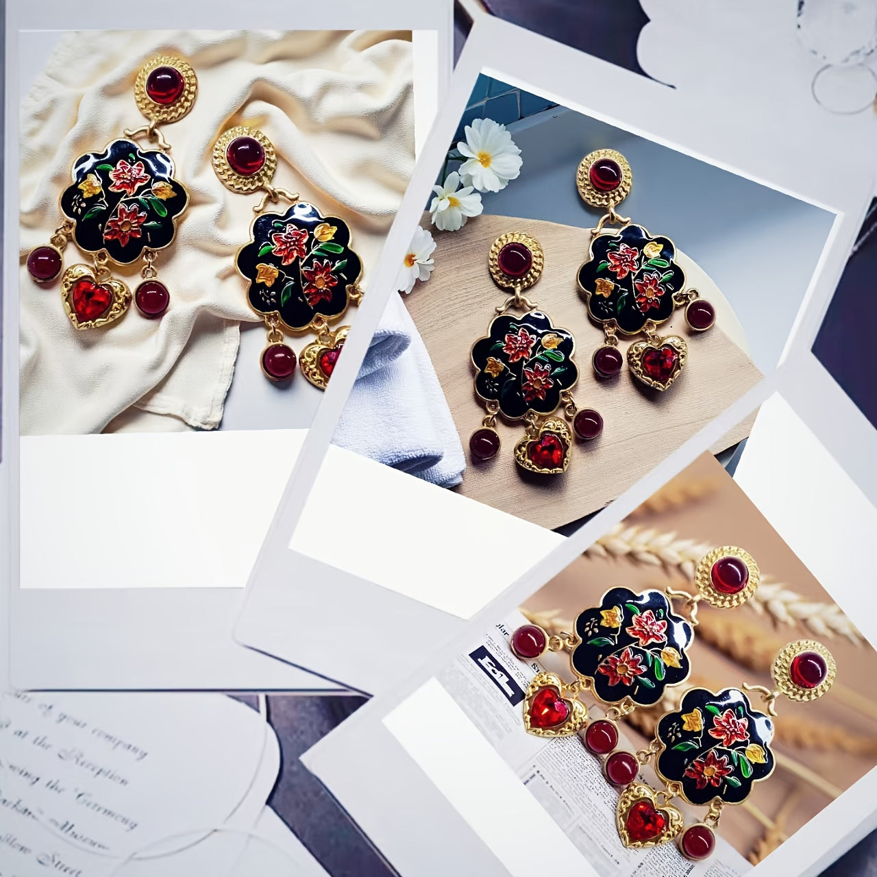 Handmade Vintage Bohemian Earrings