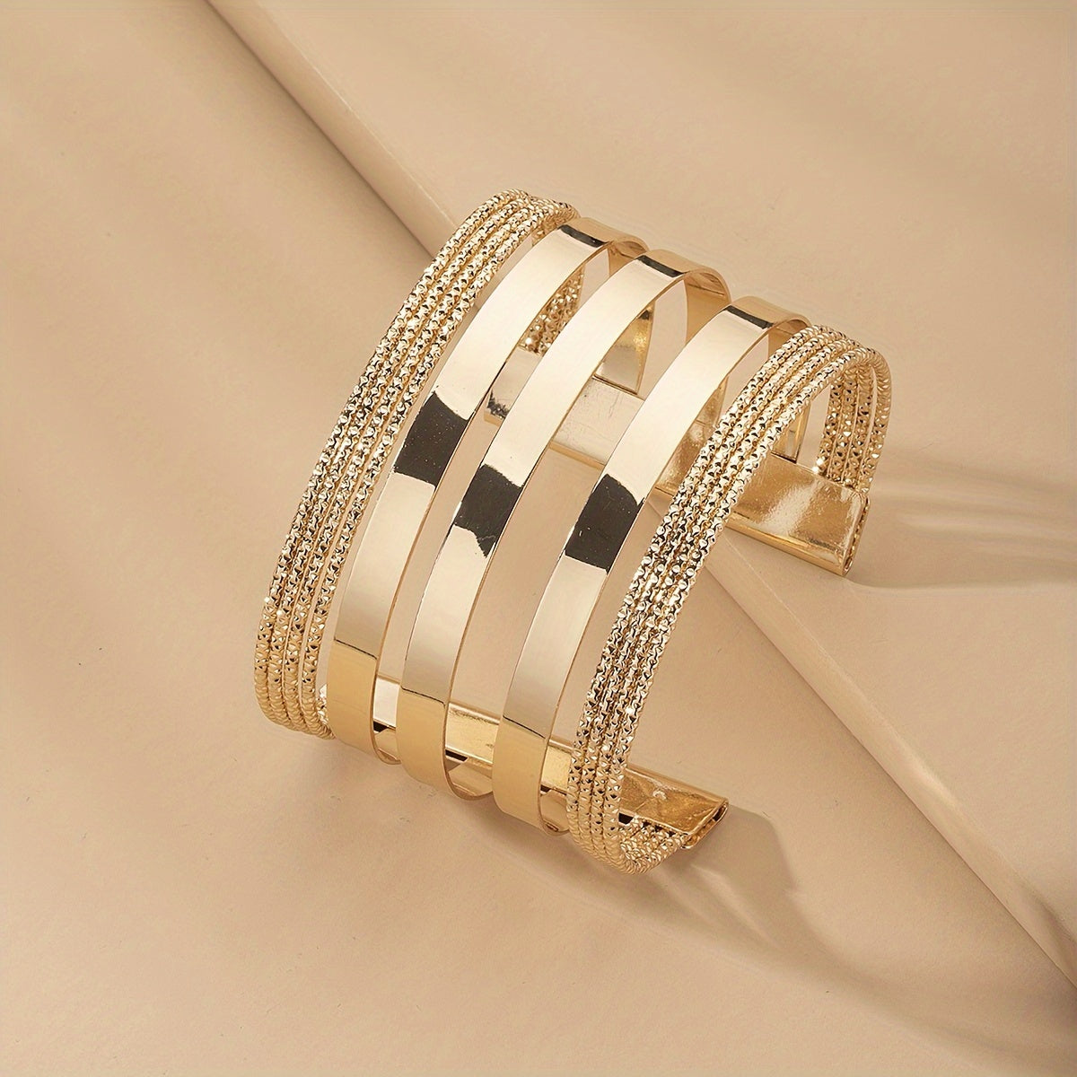 Vintage-Inspired Adjustable Open-Adjustable Bracelet