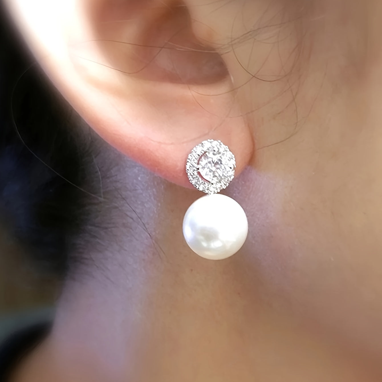 Delicate Party Stud Earrings