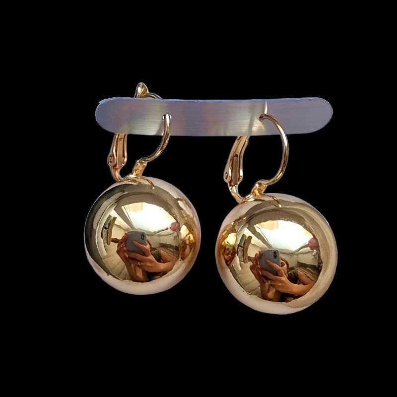 Golden Drop Earrings