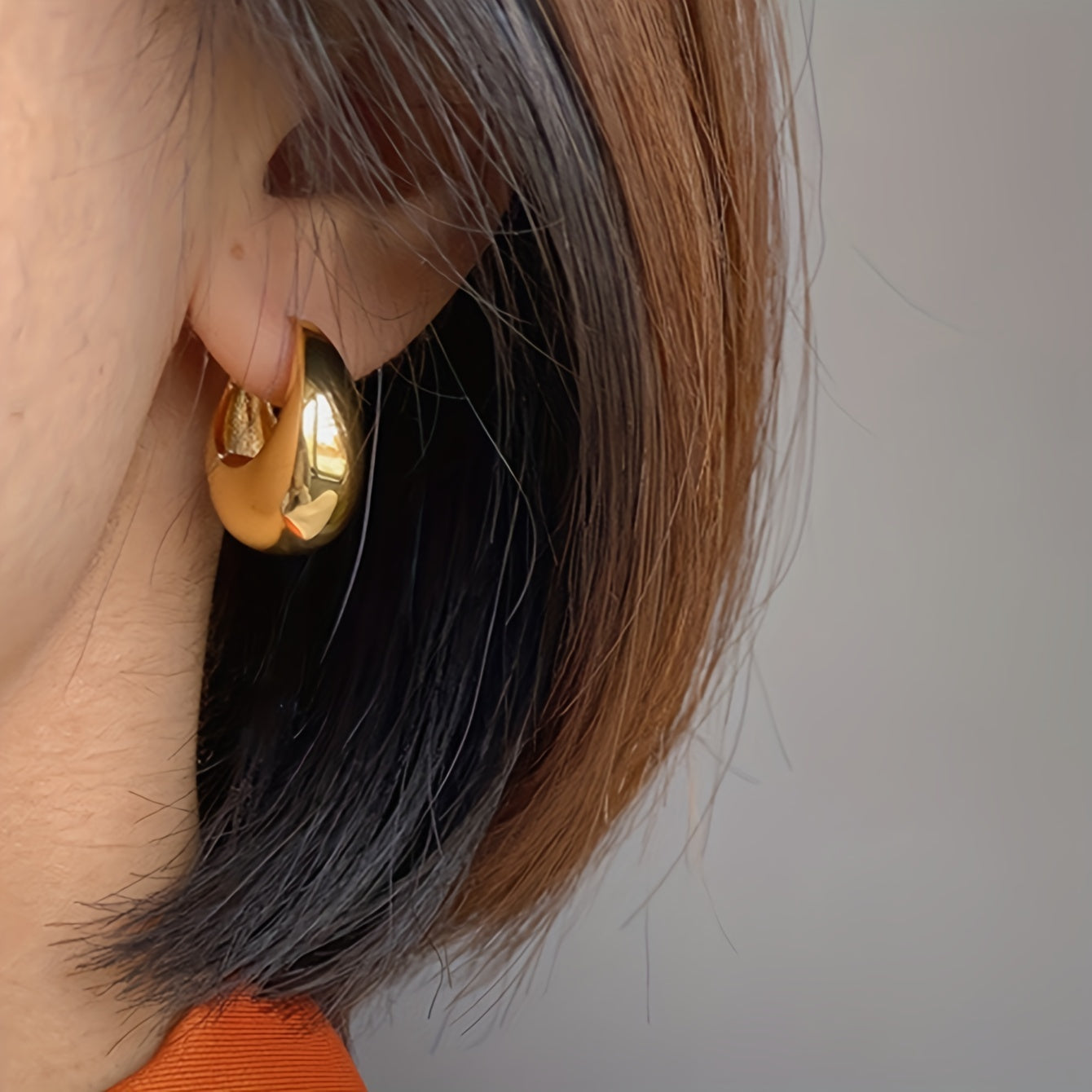 Chunky Earring Hoops