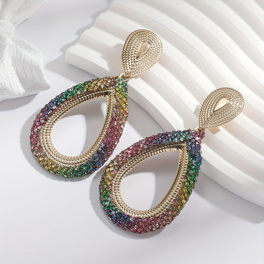 Multicolor Boho Style Drop Dangle Earrings