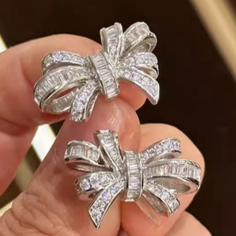 Bowknot Stud Earrings