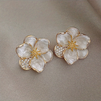 Sweet Flower Stud Earrings