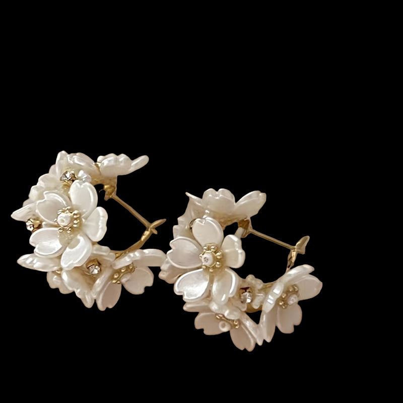 French Style Dangle Earrings UW-ER-ST-021-GD