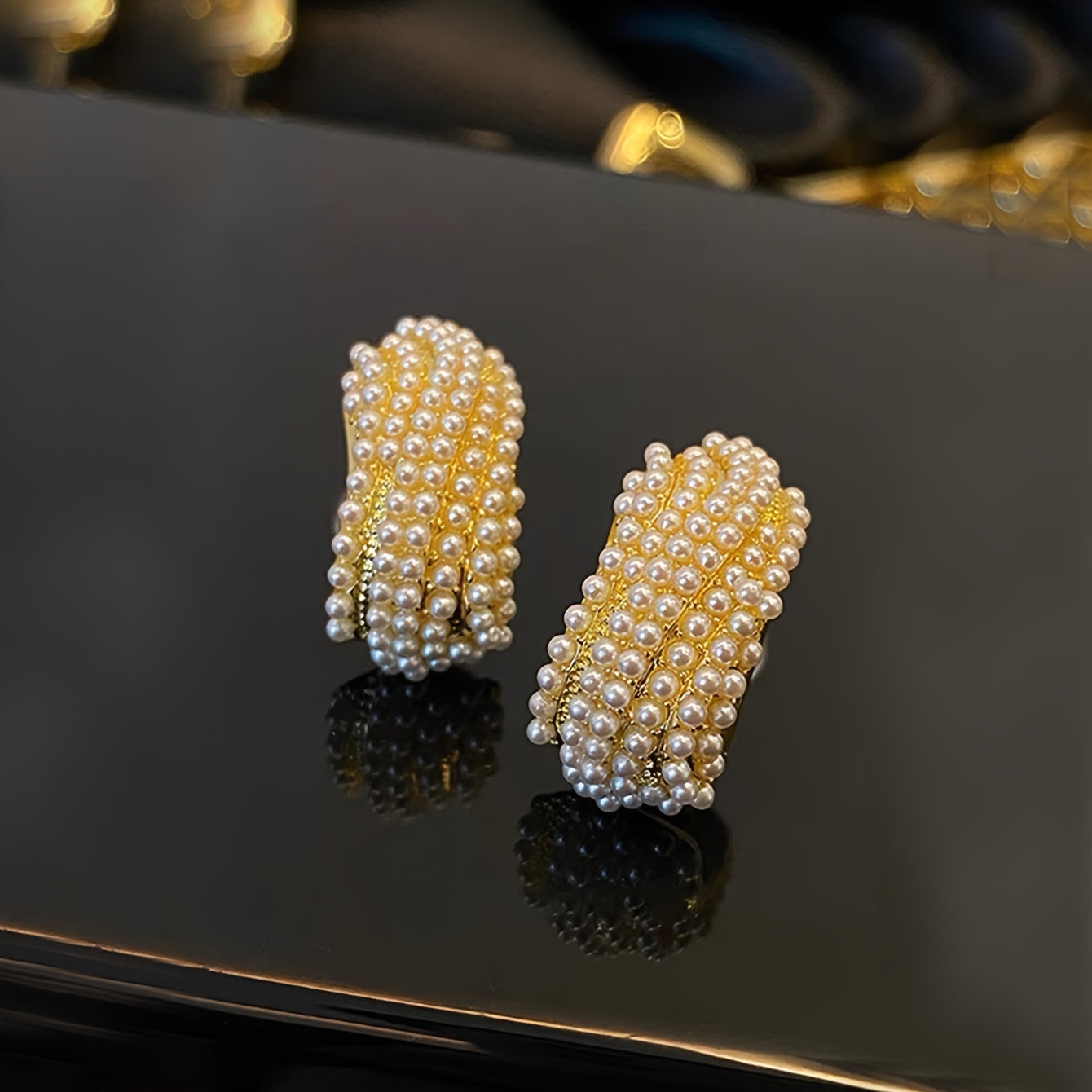 Elegant Temperament Style Earrings