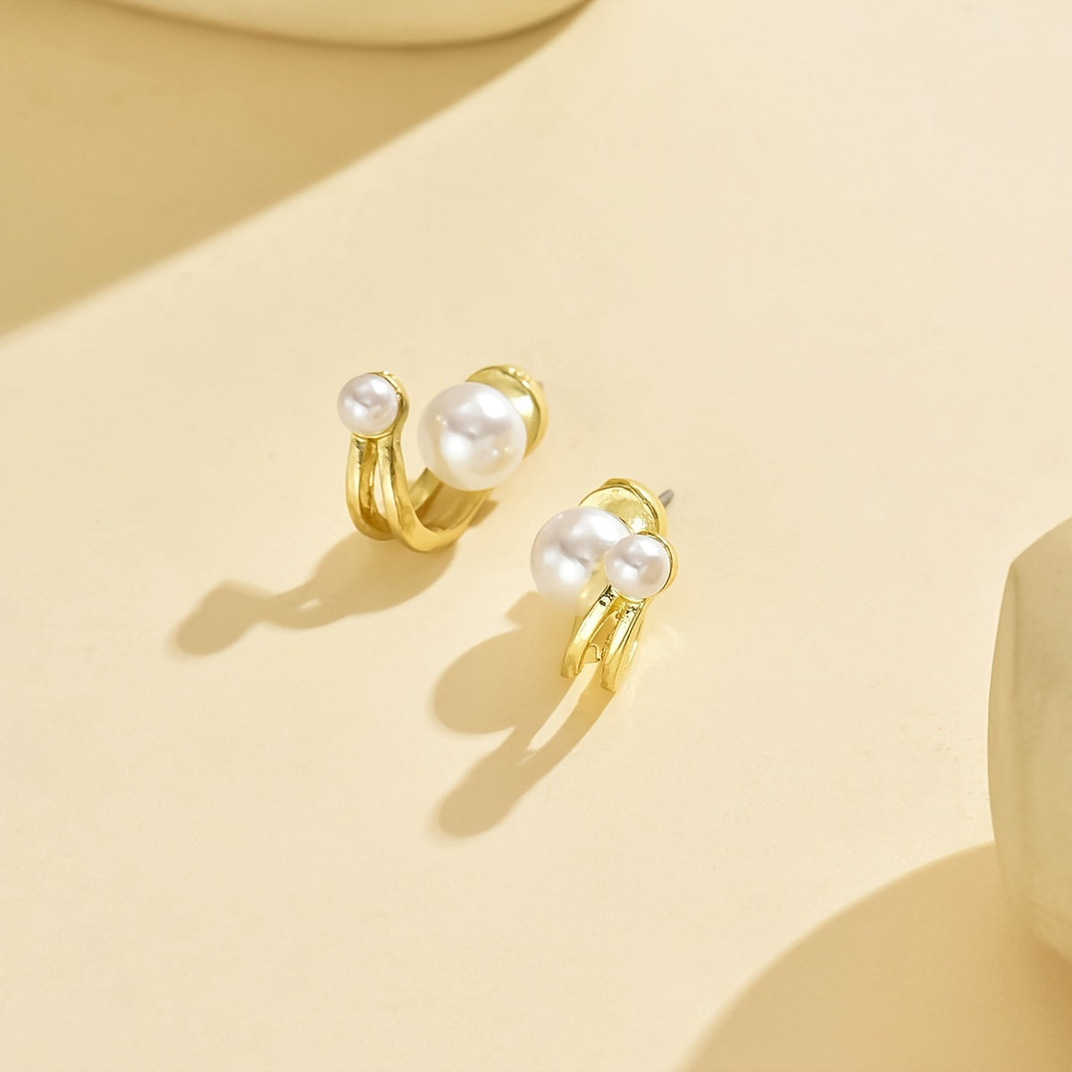 Pearl Swirl Earrings