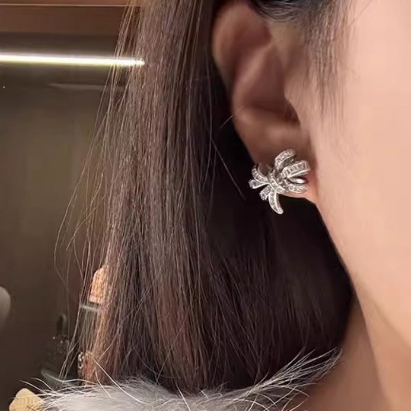 Bowknot Stud Earrings