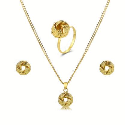 Golden Dailywear Pendant Set