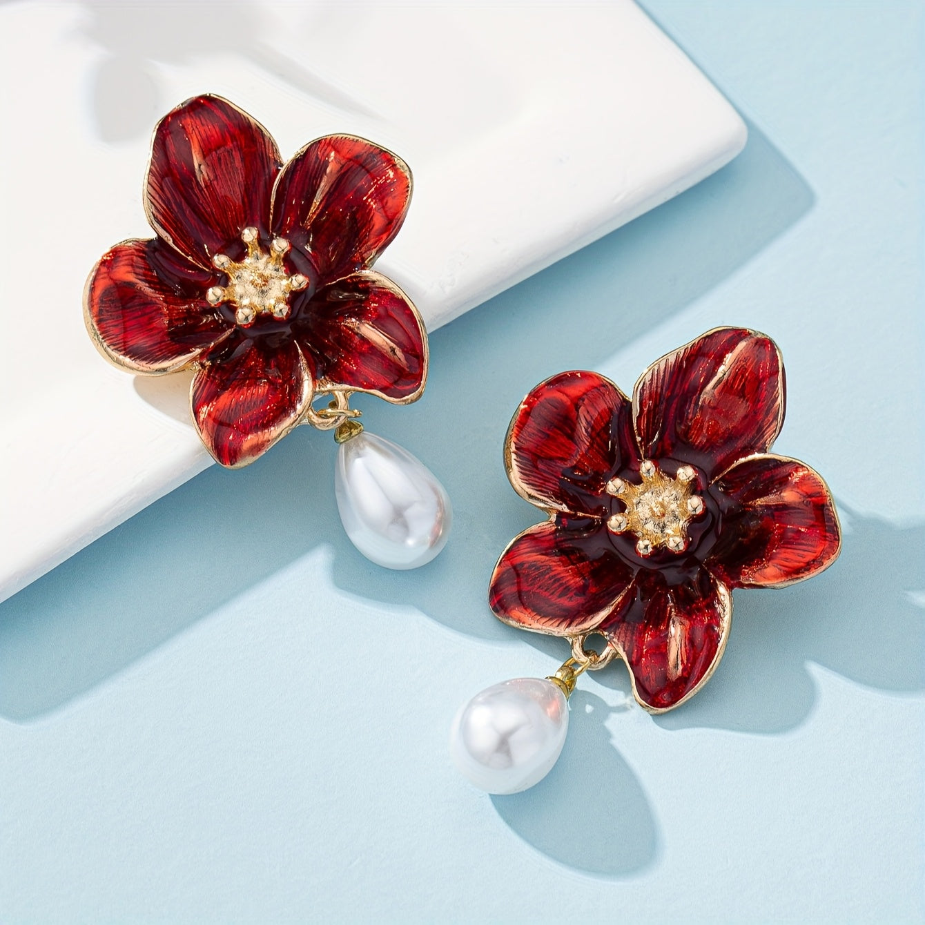 Floral Stud Earrings