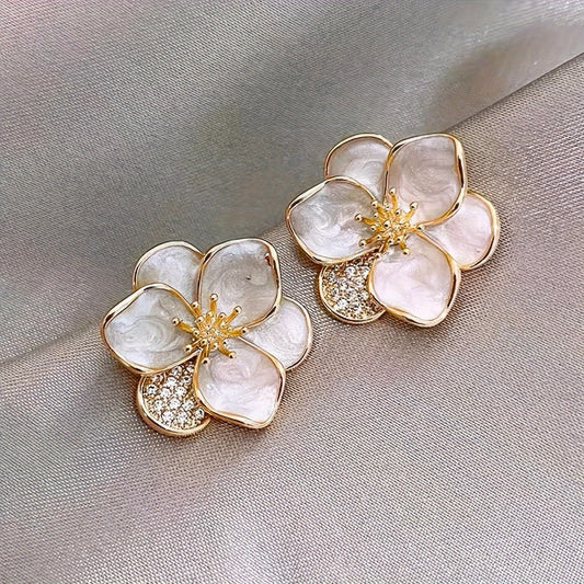 Sweet Flower Stud Earrings