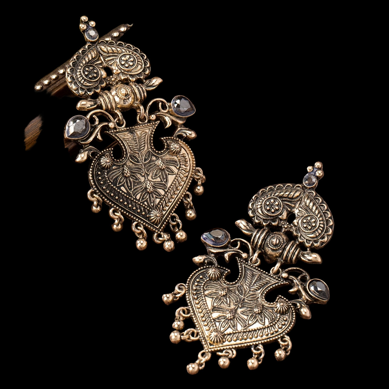 Antique Pattern Versatile Earrings