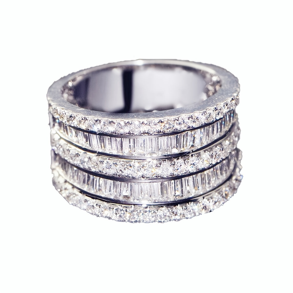 Multilayer Zircon Ring