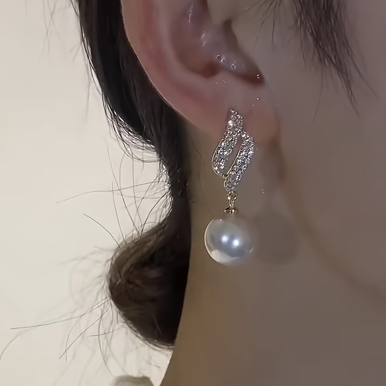 Artificial Crystal Earrings