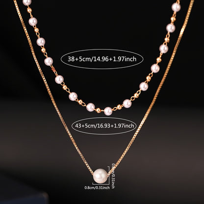 Vintage Elegant Copper Necklace Set