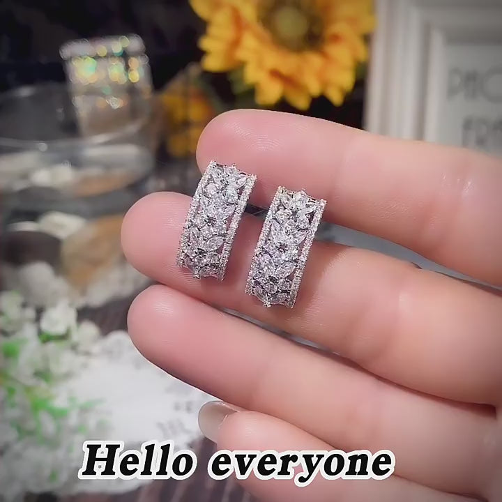 3A Cubic Zircon Stud