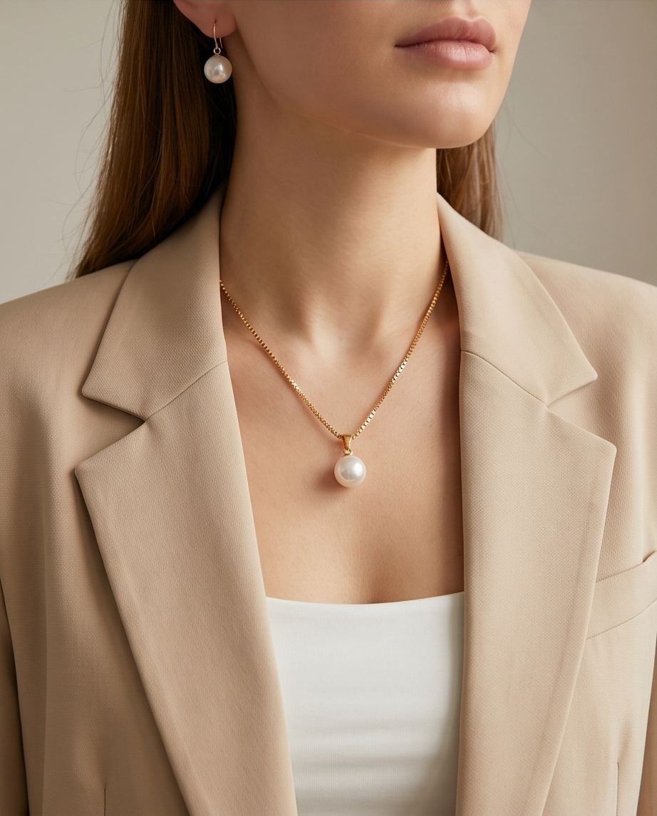 Faux Pearl Set