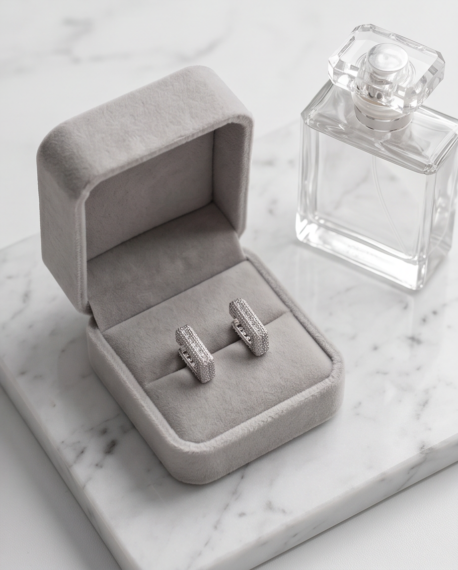 Geometric Design Earrings