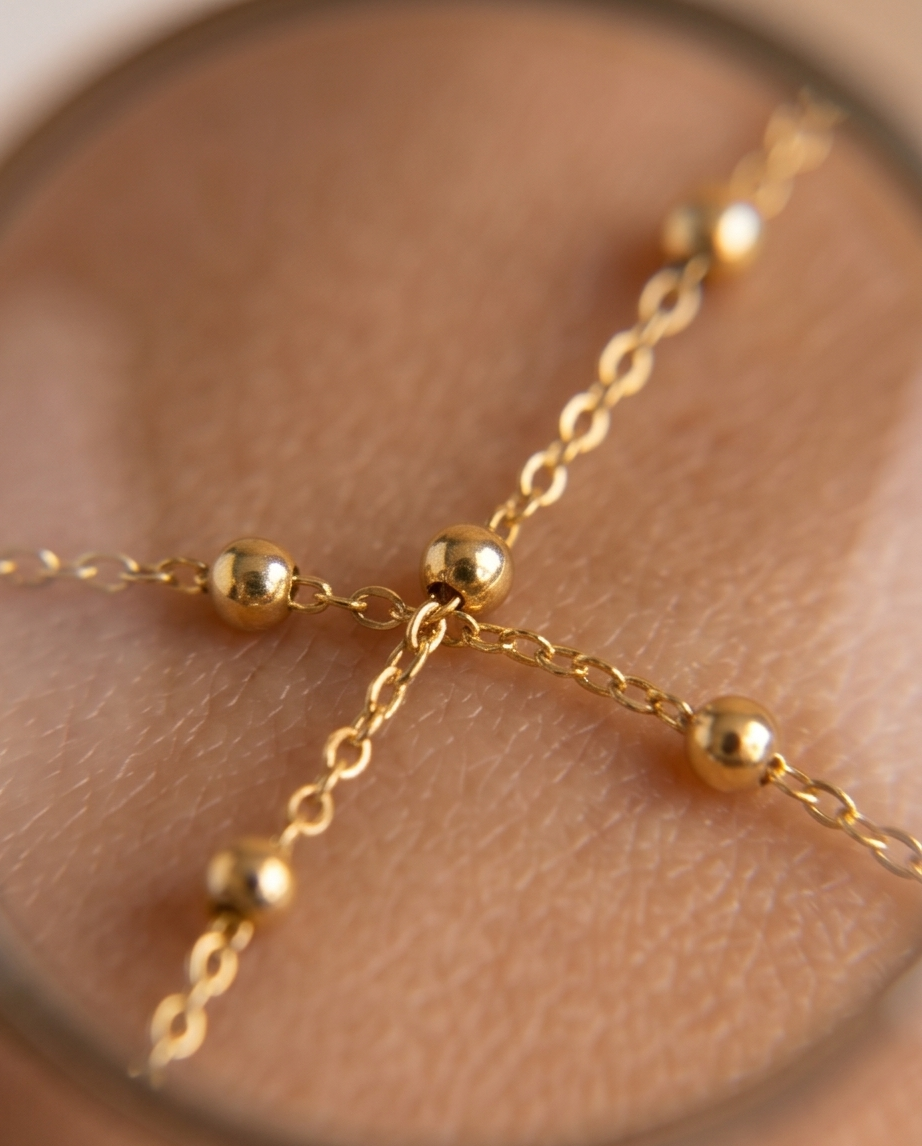 Multi Layered Chain Bracelet GLD1