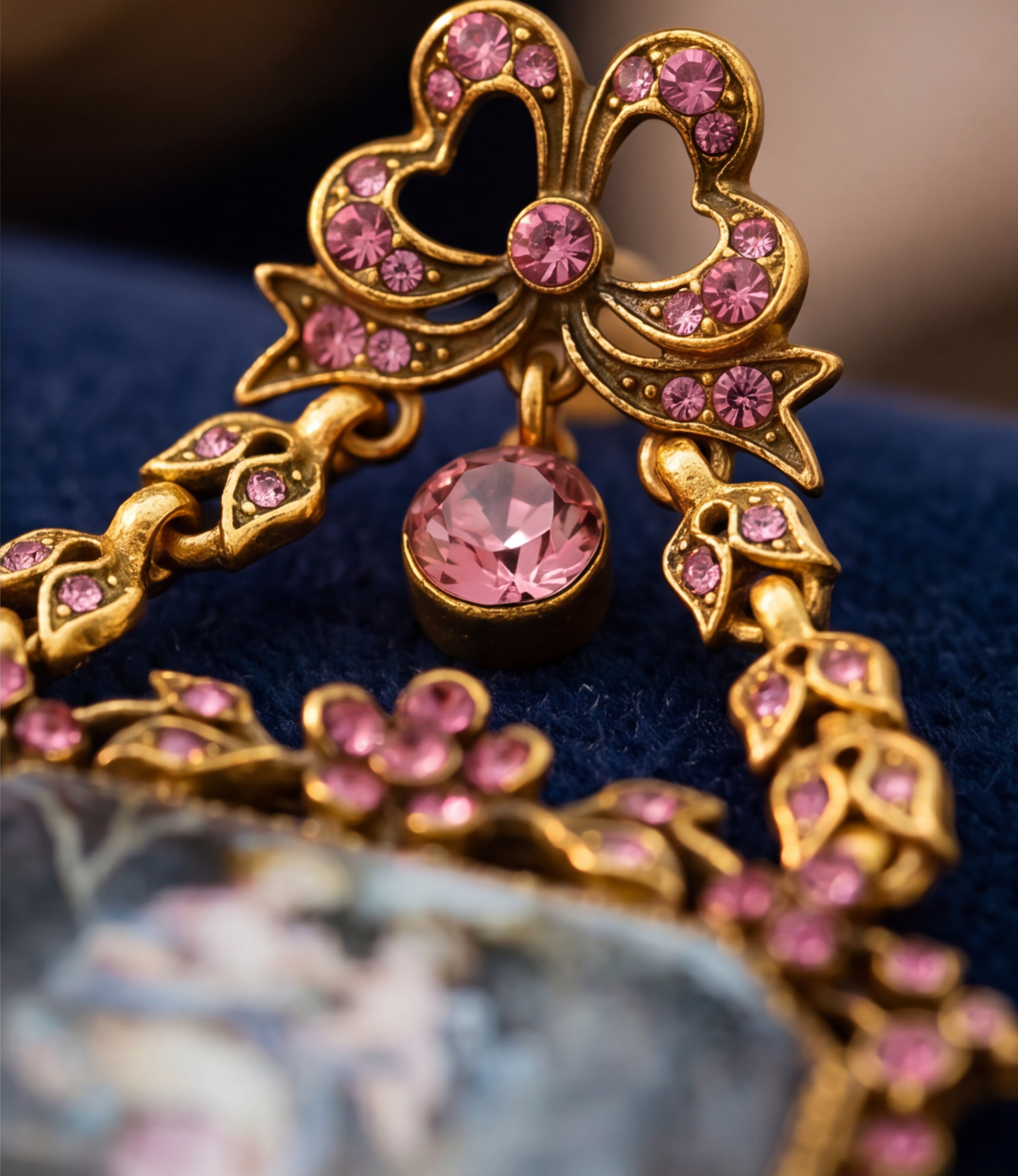 Vintage-Pink Oil Painting Design