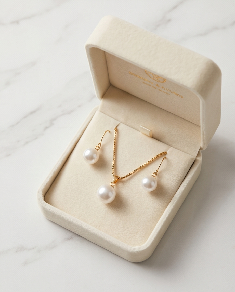 Faux Pearl Set
