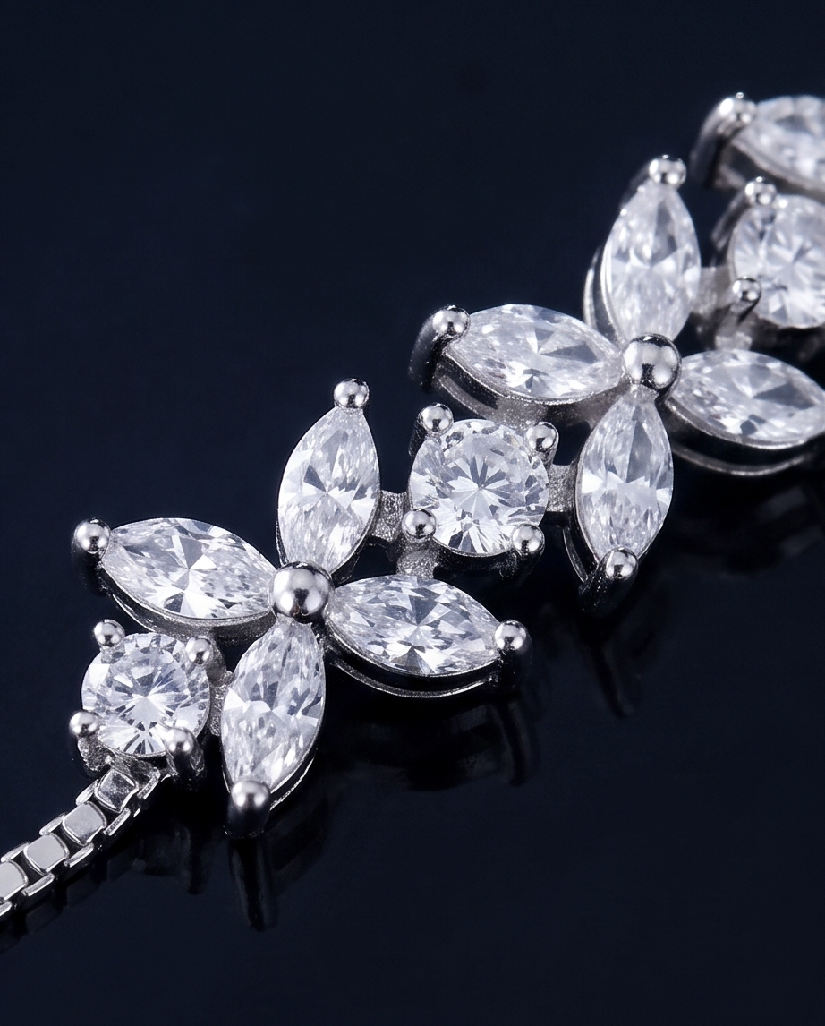 Sparkling Zircon Bracelet
