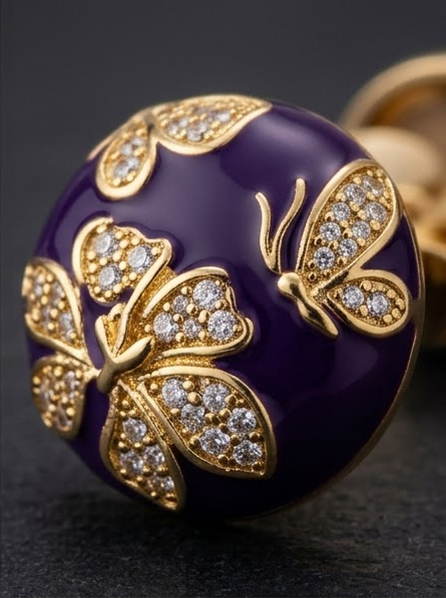 Purple Chinese Studs