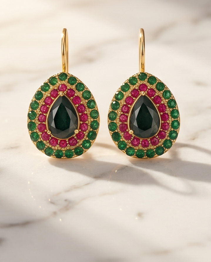 Vintage Turkish Hook Earrings