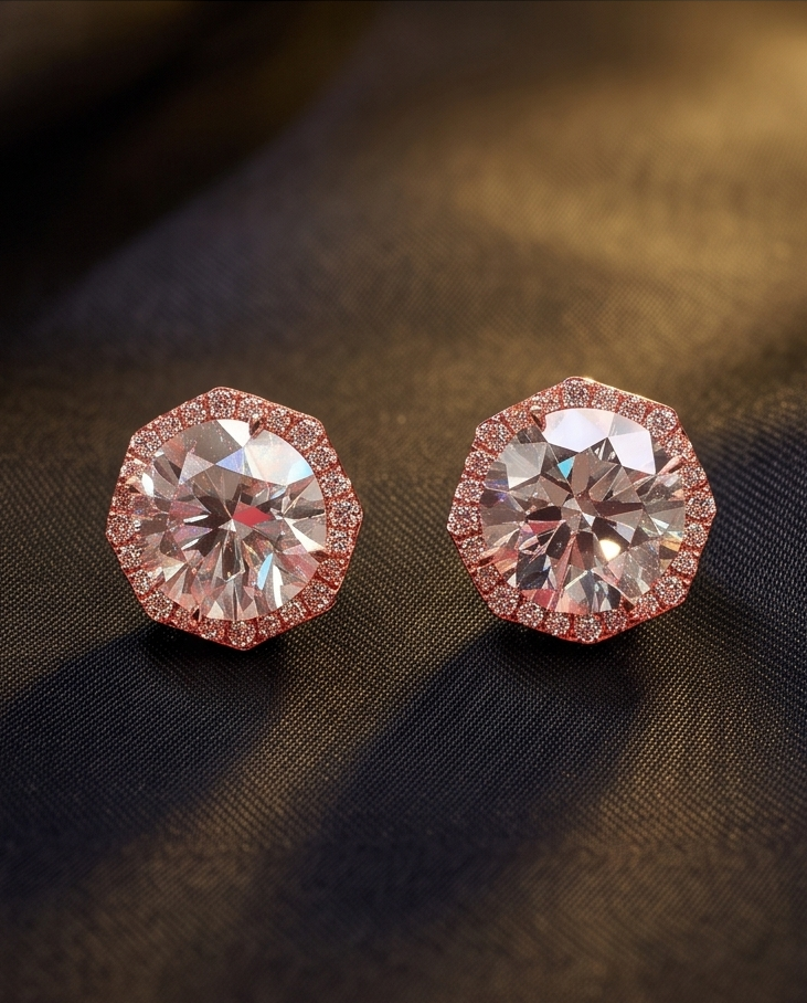 Vintage Crystal Studs