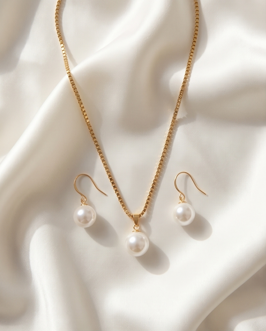 Faux Pearl Set