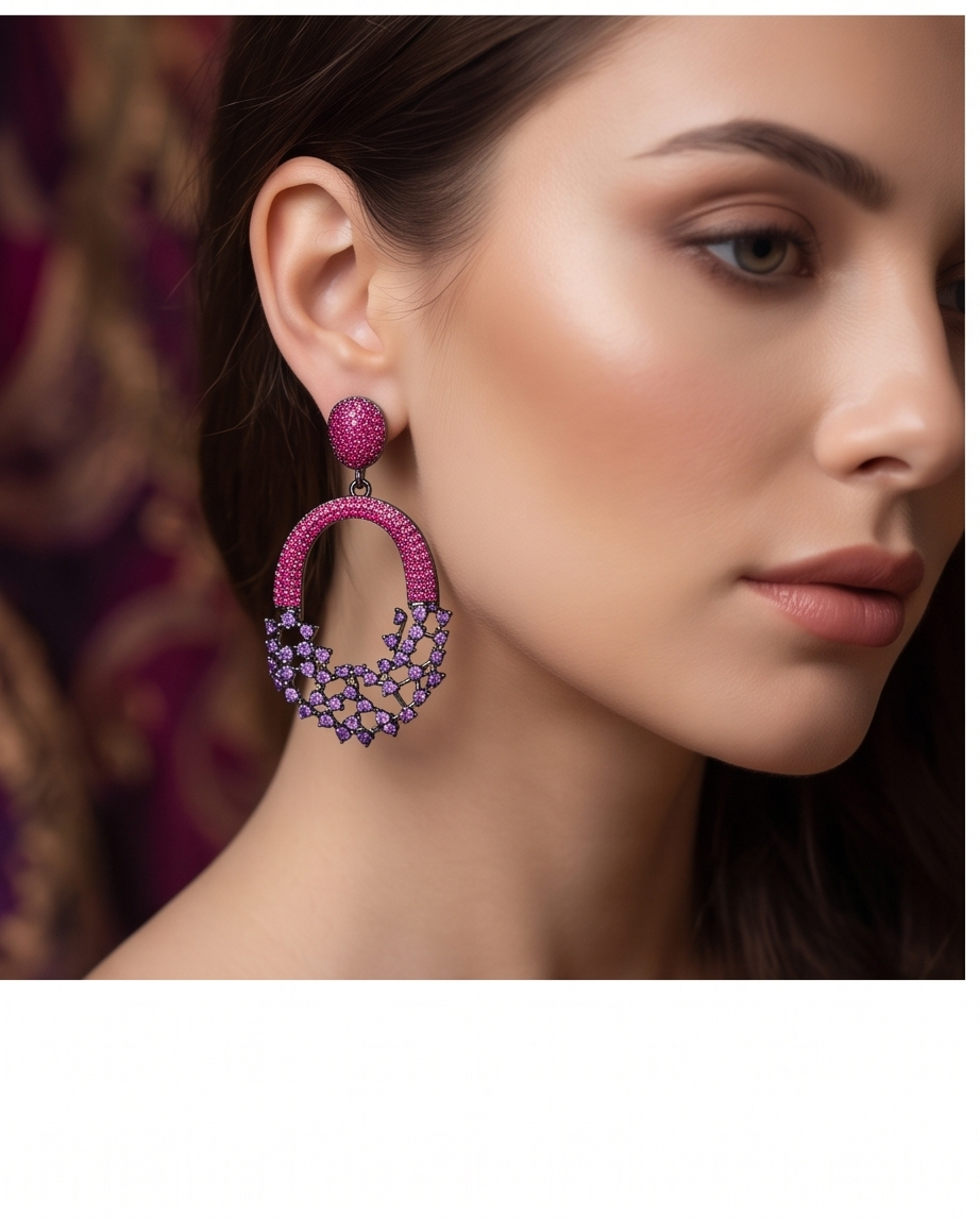 Hollow Out Dangle Earrings