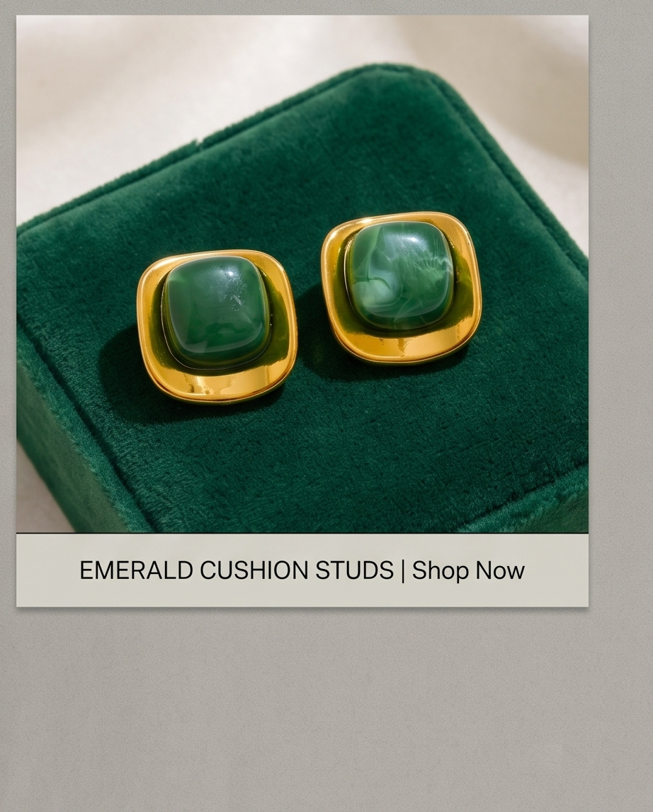 8K Resin Earrings