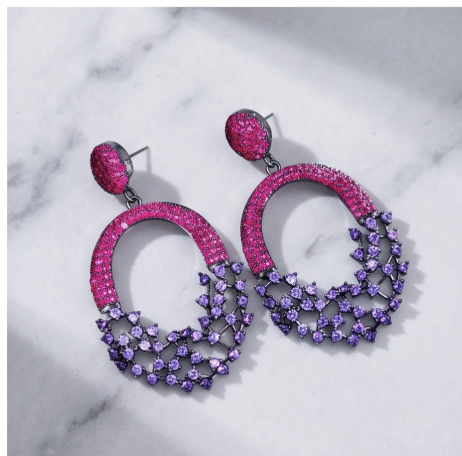 Hollow Out Dangle Earrings