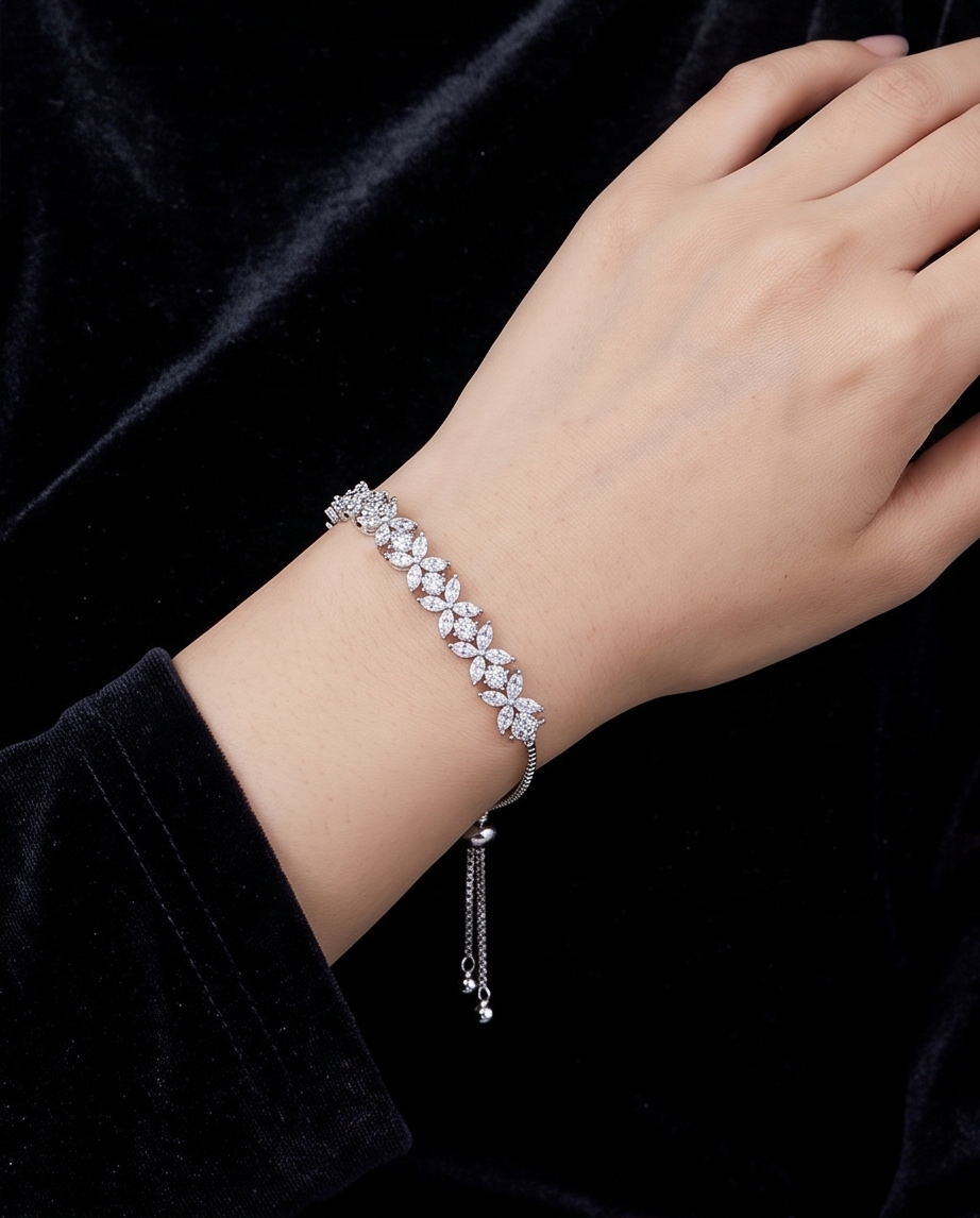 Sparkling Zircon Bracelet